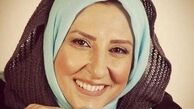 مرجانه گلچین در اتاق گریم