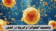 وضعیت آنفلوآنزا و کرونا در کشور