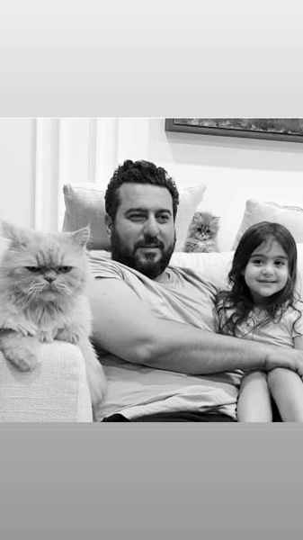 گربه های خانه محسن کیایی + عکس