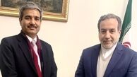 رایزنی دیپلمات هندی با عراقچی