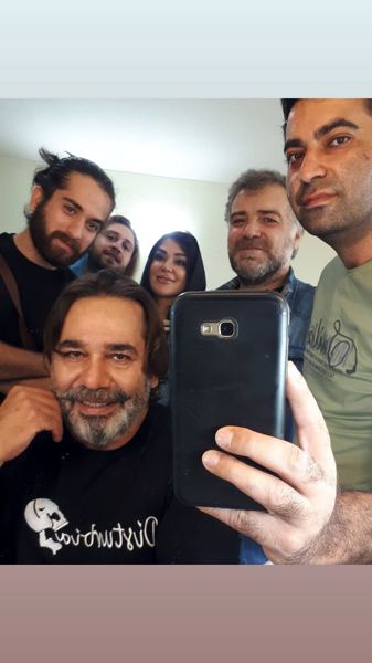 داریوش سلیمی در جمع دوستانش + عکس