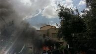 وهابی‌ها آرامگاه «جعفر طیار» را به آتش کشیدند+عکس