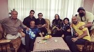 آشا محرابی در جمع دوستانش + عکس