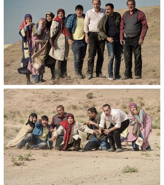 حضور دودکشی ها در شهرک دفاع مقدس + عکس