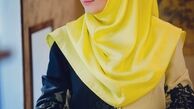 مانتو زرد مزونی صبا راد+عکس