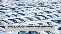 نوسانات عجیب قیمت محصولات ایران‌ خودرو و سایپا  + جدول خودروهای داخلی و مونتاژی