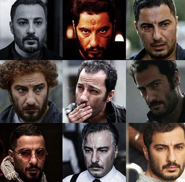 گریم های متنوع نوید محمدزاده در این سالها + عکس