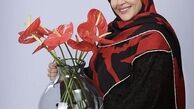 گلدان گل زیبای بهاره رهنما + عکس