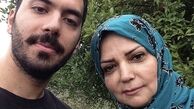 الهه رضایی به همراه پسرش + عکس