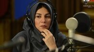 ستاره اسکندری گوینده رادیو شد /عکس