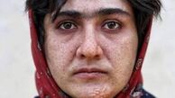 تصویری از گریم متفاوت و منحصر به فرد باران کوثری
