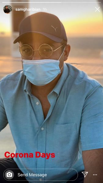 ظاهر این روزهای سام قریبیان + عکس