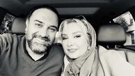 سلفی عشقولانه برزو ارجمند با زنش + عکس
