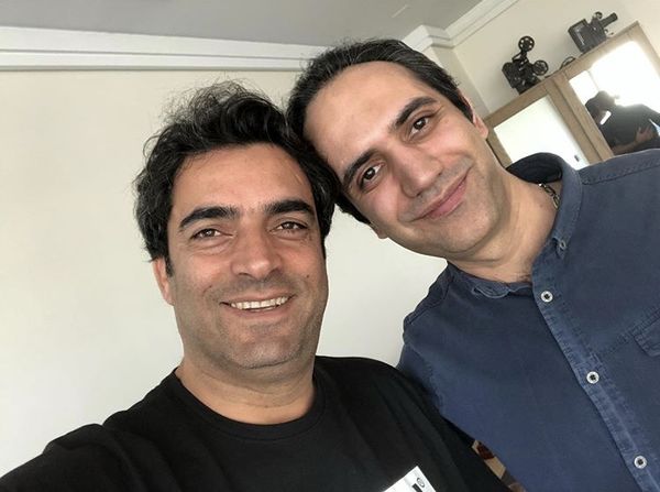 منوچهر هادی و معلم زبانش + عکس