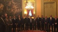 نشان عالی روسیه برگردن سفیر عراق+ تصاویر