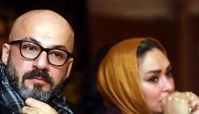 عکس الهام حمیدی و بازیگر خوش استایل