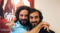 حسام منظور در آغوش بازیگر مشهور + عکس