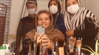 گریم کار جدید رابعه‌ اسکویی + عکس
