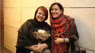 رابعه اسکویی در کنار بازیگر شب های برره