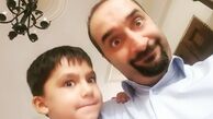 نیما کرمی و شیطنت های پسر باجناقش+عکس