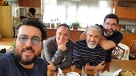 صبحانه دسته جمعی آقایون بازیگر هم گناه+عکس