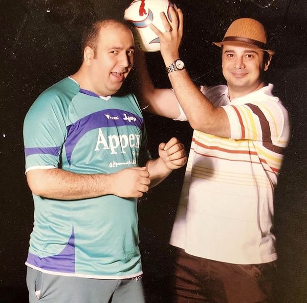 رفاقت علی اوجی و سپند امیرسلیمانی + عکس