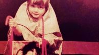 عروسک ‌بازی بهنوش‌طباطبایی در کودکی + عکس