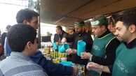 مهمان‌نوازی مردمان عراق از زائران اربعین+فیلم