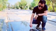دلتنگی عمو پورنگ پدر مرحومش + عکس