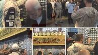 عرض احترام سربازان روسی به ساحت مقدس حضرت زینب
