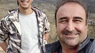 طبیعت گردی مهران احمدی به سبک پدر و پسری + عکس