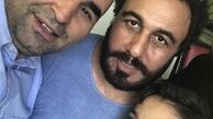 علی مسعودی در آغوش رضا عطاران + عکس