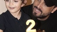 پدرام کریمی و پسرش در تولد + عکس