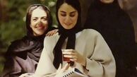 عکس خاطر انگیز از مرضیه برومند و دنیا فنی‌زاده