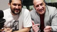 همکاری رادیویی بهمن هاشمی با بازیگر دل + عکس