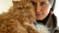 الناز شاکردوست و حیوان خانگی تپلی اش+عکس