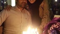 نیلوفر شهیدی در تولد برادرش + عکس