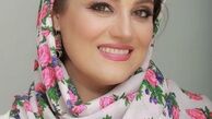 شال گل گلی شبنم مقدمی + عکس