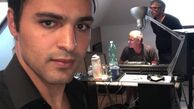 کار کردن سامان صفاری در یک کارگاه + عکس