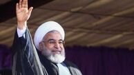 روحانی در جمع مردم اهواز: نخواهیم گذاشت تحریم برگردد