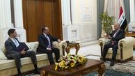 دیدار معاون وزیر خارجه آمریکا با رئیس جمهور عراق