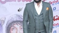 خواننده جنجالی در اکران شاه کش+عکس