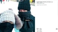 سلفی متفاوت نیکی کریمی و هستی مهدوی‌فر/ عکس