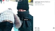سلفی متفاوت نیکی کریمی و هستی مهدوی‌فر/ عکس