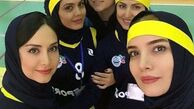 عکس از تیم فوتسال بازیگران زن ایران