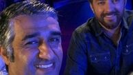 سلفی دوستانه پژمان جمشیدی و بهرام رادان + عکس