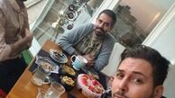دورهمی دانیال عبادی با دوستان قدیمش + عکس