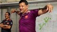 دایی پا به توپ شد