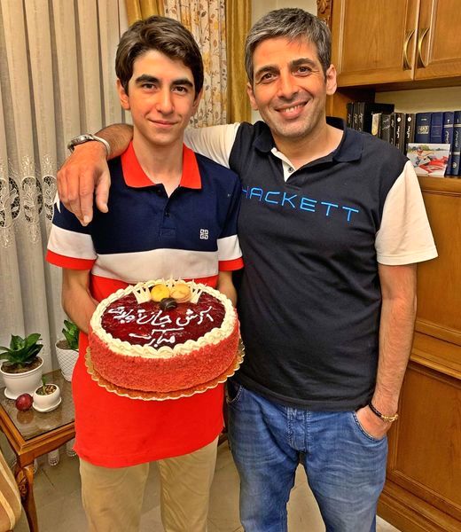 حمید گودرزی و برادرش + عکس