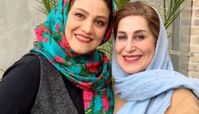 شبنم مقدمی در کنار فاطمه معتمدآریا + عکس